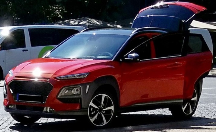 Европейская версия Hyundai Kona показалась на фото